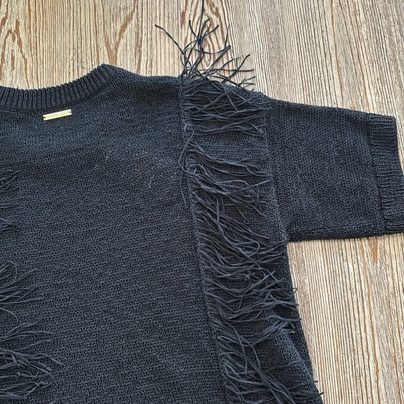 COPY - NWT Michael Kors Black Tassel Blouse Small - Picture 8 of 8